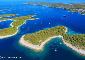 Isole Spalmadori Pakleni Otoci Isola Di Hvar Croazia